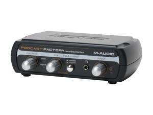    M AUDIO Podcast Factory 24 bit 48KHz USB Interface 