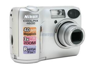   Silver 4.0MP 1.8 80K Color TFT LCD 3X Optical Zoom Digital Camera