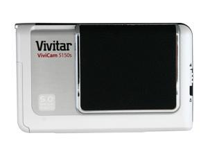      Vivitar 5150s Silver 5.0 MP 2.0 LCD Digital Camera & PC Cam