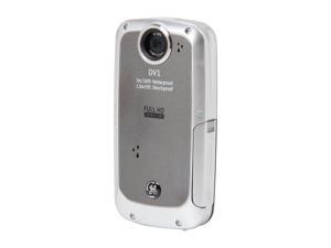 GE DV1 GG Graphite Gray Waterproof / Shockproof 1080P Pocket Video Camera