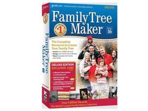 Encore Software Family Tree Maker Version 16 Deluxe  Software