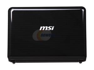 MSI Wind L1350 430US Black Intel Atom N450(1.66 GHz) 10.0" WSVGA 1GB Memory 160GB HDD Netbook