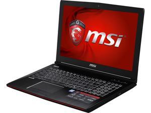 Refurbished: MSI GE62 Apache Pro-233 15.6" Intel Core i7 6th Gen 6700HQ (2.60 GHz) NVIDIA GeForce GTX 970M 16 GB Memory 128 GB SSD 1 TB HDD Windows 10 Home 64-Bit Gaming Laptop