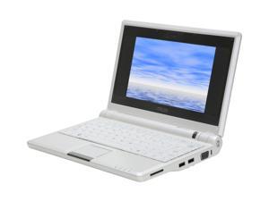    ASUS Eee PC 8G   Pearl White Intel Mobile CPU 7 WVGA 1GB 