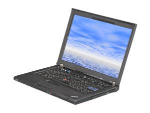 Refurbished ThinkPad T400 Refurbished Notebook Intel Core 2 Duo P8400(2.26GHz) 14.1" 2GB Memory 160GB HDD DVD/CD RW Combo Windows Vista Home Basic