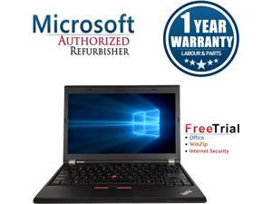 Refurbished Lenovo ThinkPad X230 12.5" Intel Core i5-3320M 2.6GHz 4GB DDR3 120GB SSD Windows 10 Professional 64 Bits 1 Year Warranty