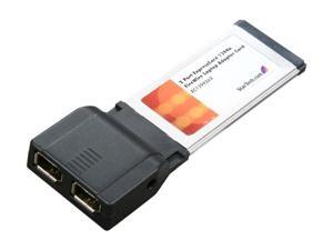 StarTech  EC13942A2  2 Port ExpressCard 1394a FireWire Laptop Adapter Card - Retail