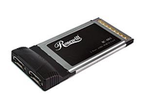 Rosewill RC 604 2 Port eSATA PCMCIA Card