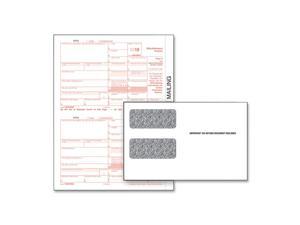 Tops 22905KIT Tax Forms/1099 Misc Tax Forms Kit with 24 Forms, 24 Envelopes, 1 Form 1096