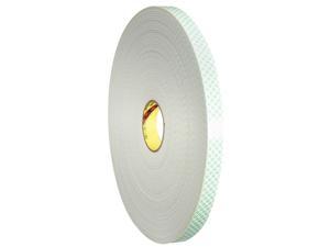 Scotch 4008 Foam Mounting Double Sided Tape, 1 Wide x 144 Long