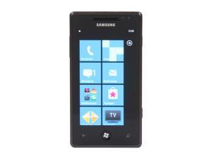 Samsung Omnia 7 8GB Black Unlocked Cell Phone w/ Windows Phone 7 / 4.0" Super AMOLED Screen / 5.0 MP / GPS / Wi Fi / Bluetooth v2.1 (GT i8700)