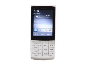 Nokia Touch and Type X3 02 White 3G Unlocked GSM Touch Screen Phone w/ 5MP Camera / Wi Fi (X3 02)
