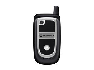 Open Box Motorola V237 10.5 MB Black Flip VGA Camera /MP4 Player Unlocked GSM Cell Phone