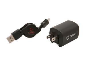 Cellet Dual USB Port Power Adapter & Retractable USB To Micro USB Cable (TCMICROU)