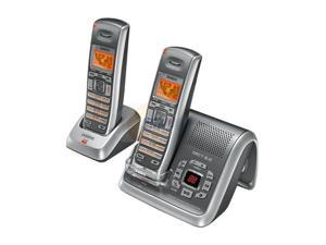 Uniden DECT2080 2 1.9 GHz Digital DECT 6.0 2X Handsets Cordless Phones Integrated Answering Machine