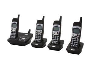   GHz Analog 4X Handsets Cordless Phone Integrated Answering Machine