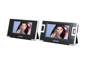 Sylvania SDVD8730 7" Dual Screen Portable DVD Player