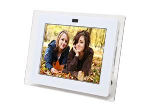 Ziga CRDMPE8 NUS CA 8" 8" 640 x 480 resolution Digital Picture Frame with integrated  player and video support