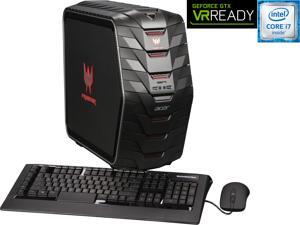 Acer Desktop Computer Predator G6 AG6-710-70002 Intel Core i7 6th Gen 6700K (4.00 GHz) 16 GB DDR4 2 TB HDD 256 GB SSD NVIDIA GeForce GTX 980 4 GB Windows 10 Home 64-bit