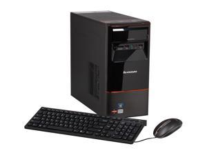 Lenovo Desktop PC IdeaCentre H415 (30991UU) AMD Quad Core Processor A6 3620 (2.2 GHz) 6 GB DDR3 1 TB HDD Windows 7 Home Premium 64 Bit