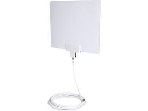 Rosewill RHTA-15004 Super Thin Digital UHF/VHF HDTV Antenna - Indoor Antenna - Multi-directional Range up to 35 Miles, 15 Feet ...