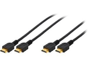 Rosewill - 2 Pack Pellucid HD Series High Speed HDMI Cable - 6 Feet