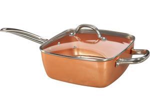 Tayama TCSP-10 Induction Copper Square Pan 