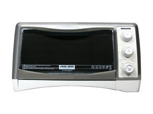 Black & Decker CTO4300W White CounterTop PerfectBroil Oven w/Pizza Bump