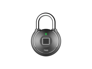 Tapplock Bluetooth Smart Fingerprint Padlock (Gun Metal) 