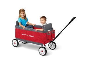 radio flyer newegg com radio flyer ultimate comfort canopy wagon