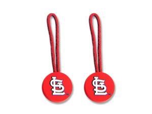 St Louis Cardinals Zipper Pull Charm Tag Luggage Pet Id Set