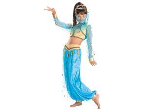   com   Girls Mystical Genie Costume   Arabian or Belly Dancer Costumes