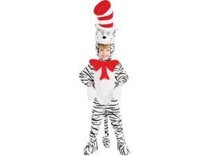 Child Striped Cat In The Hat Costume   Cat In The Hat Costumes