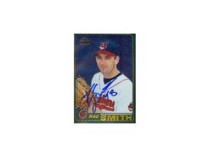   com   Roy Smith, Cleveland Indians, 2001 Topps Chrome Autographed Card