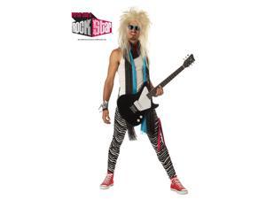    80S Hair Band Punk Rock Maniac Adult Costume Small 38 40
