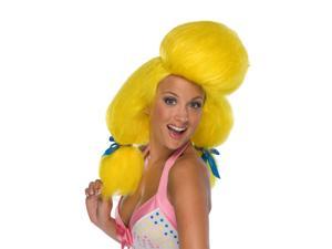    Bright Yellow Poodle Costume Wig
