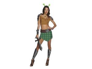 Shrek 4 Fiona Warrior Sexy Costume Secret Wishes Large