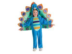    Colorful Peacock Jumpsuit Costume Jumpsuit Baby Infant 6 