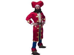    Captain Morgan Rum Runner Costume Adult X Large