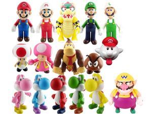    Super Mario Bros PVC Figure Collectors Asst B Set of 16 