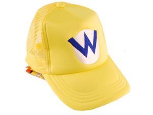    Super Mario Bros Wario Trucker Hat Yellow