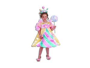    Lollipop Candy Princess Dress Deluxe Child Costume