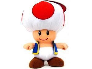 Nintendo Super Mario   Toad 8" Plush Doll