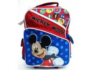      Disney Mickey Mouse   M Factor 12 Toddler Rolling Backpack