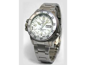    Seiko 5 White Dial Automatic “Atlas” Watch SKZ207J1