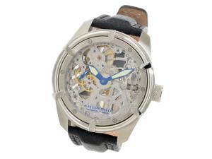    Android Naval Skeleton Mechanical Hand Wind Watch AD446BS