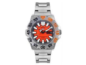   Sports Baby Monster Automatic Dive Watch w/ Orange Dial SNZF49K1