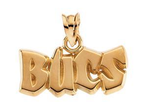 14K Yellow Gold Tampa Bay Bucs Pendant   Necklaces & Pendants