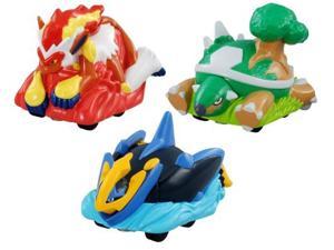   Empoleon, Infernape, Torterra Pokemon Diamond & Pearl ChoroQ Mini Car