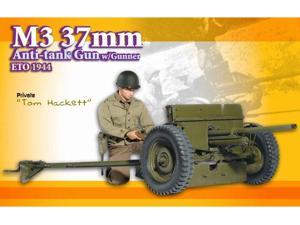 M3 37mm Anti Tank Gun w/Gunner ETO 1944, Tom Hackett (Private)   9th 